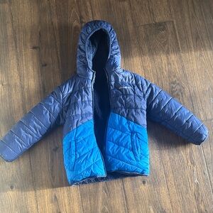 Kids Blue Hooded Jacket(lined)